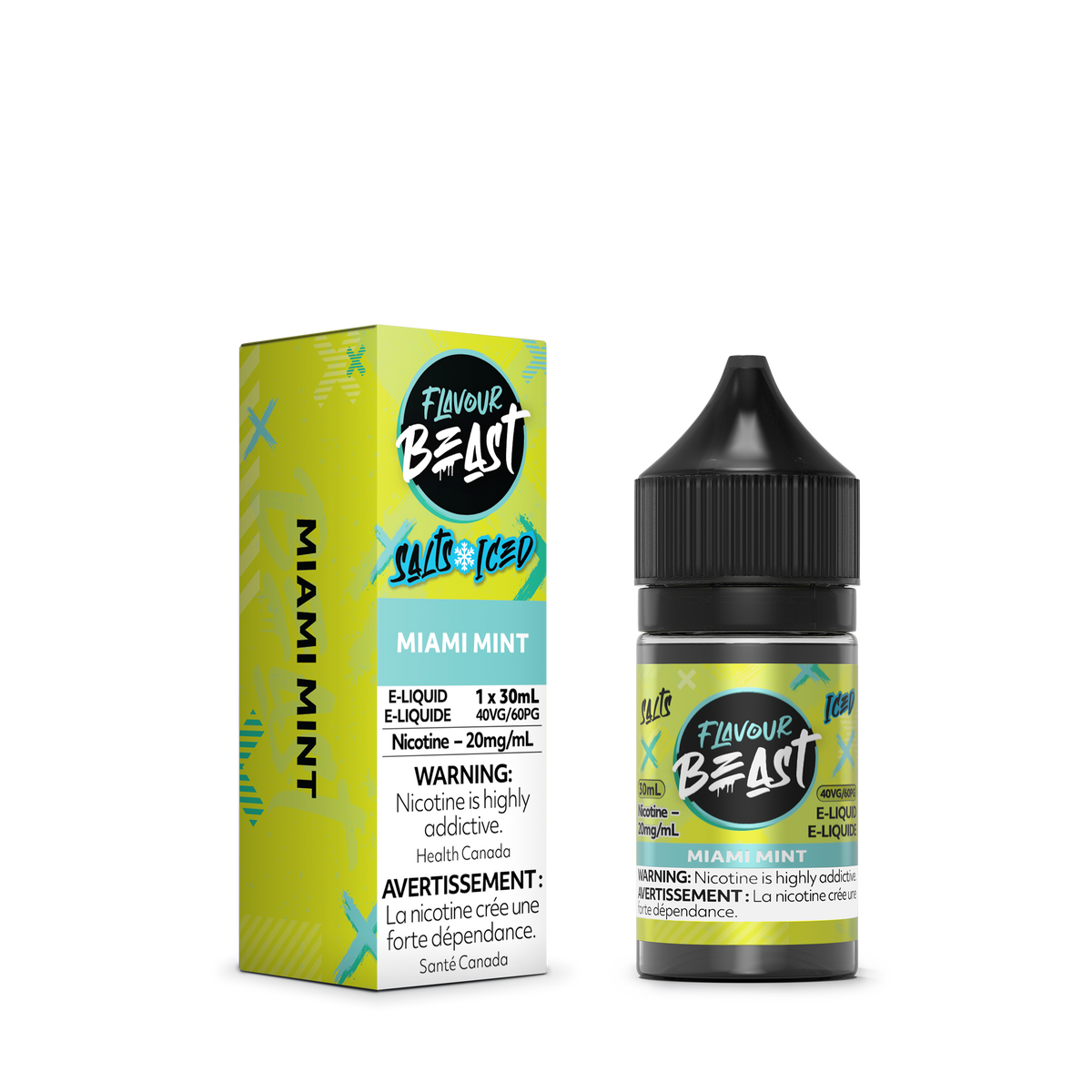Flavour Beast E-Liquid - Miami Mint Iced