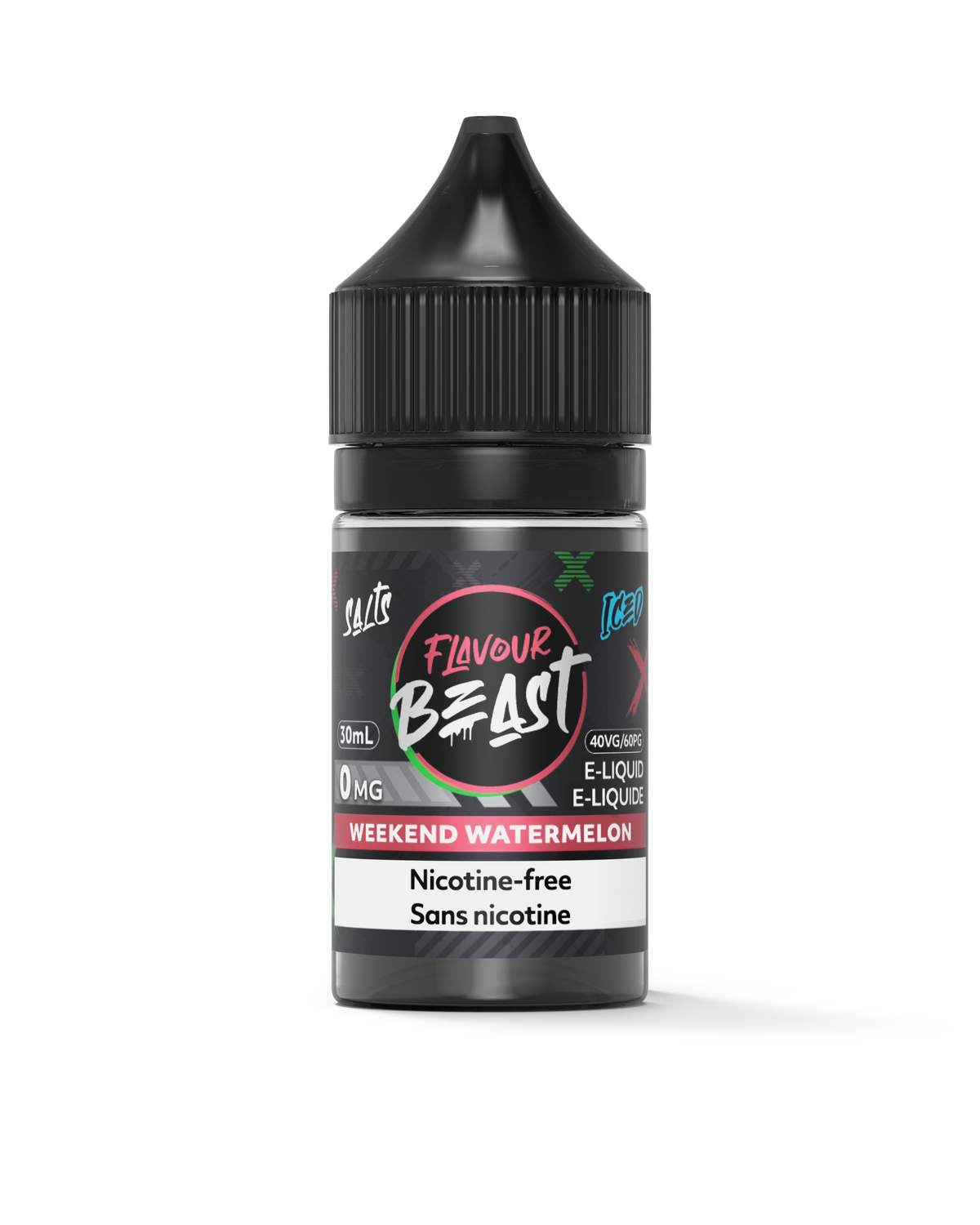 Flavour Beast E-Liquid - Weekend Watermelon Iced