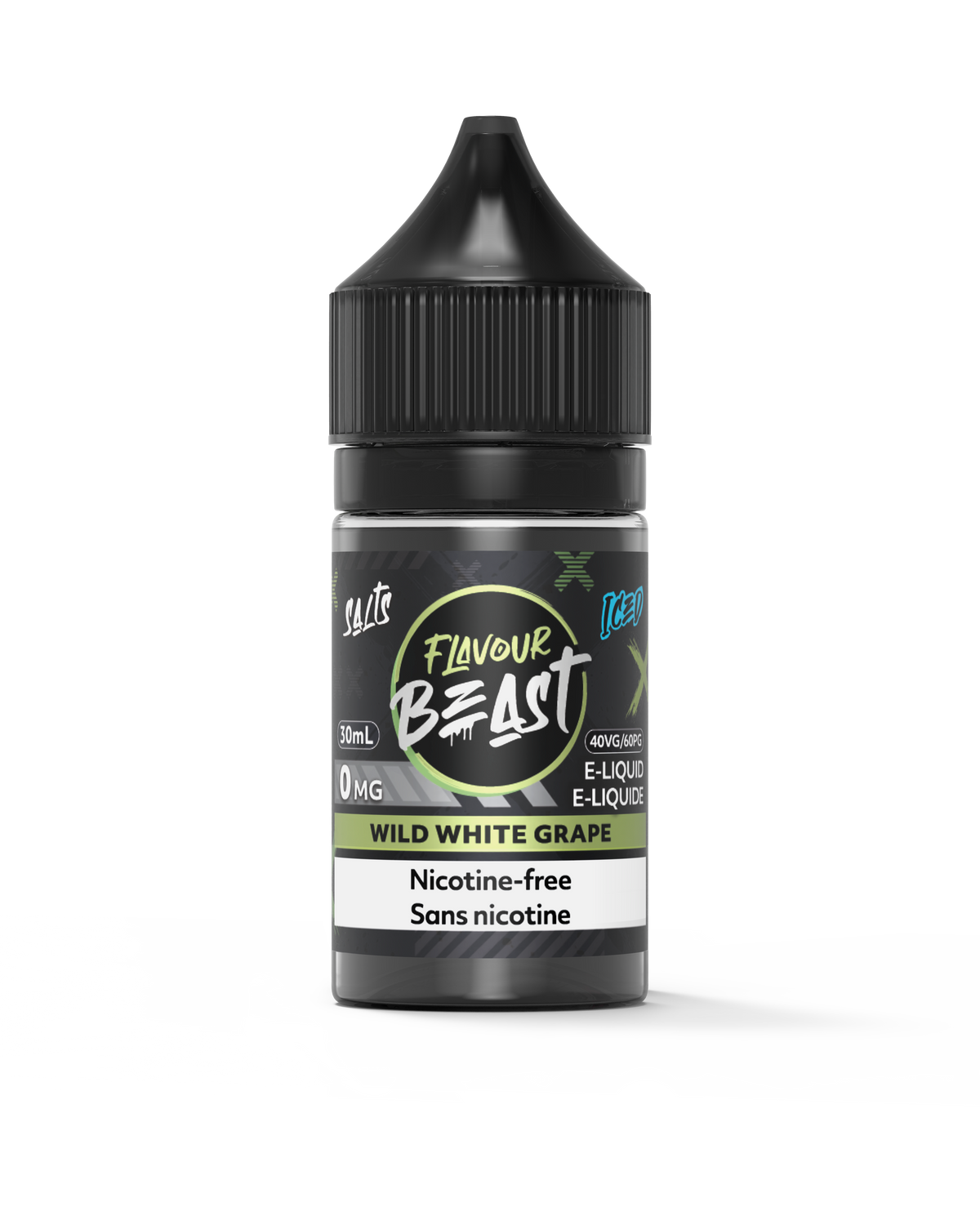 Flavour Beast E-Liquid - Wild White Grape Iced