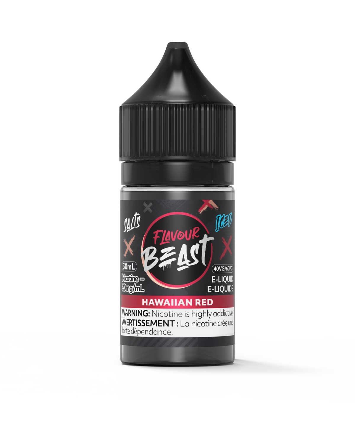 Flavour Beast E-liquid - Hawaiian Red Iced