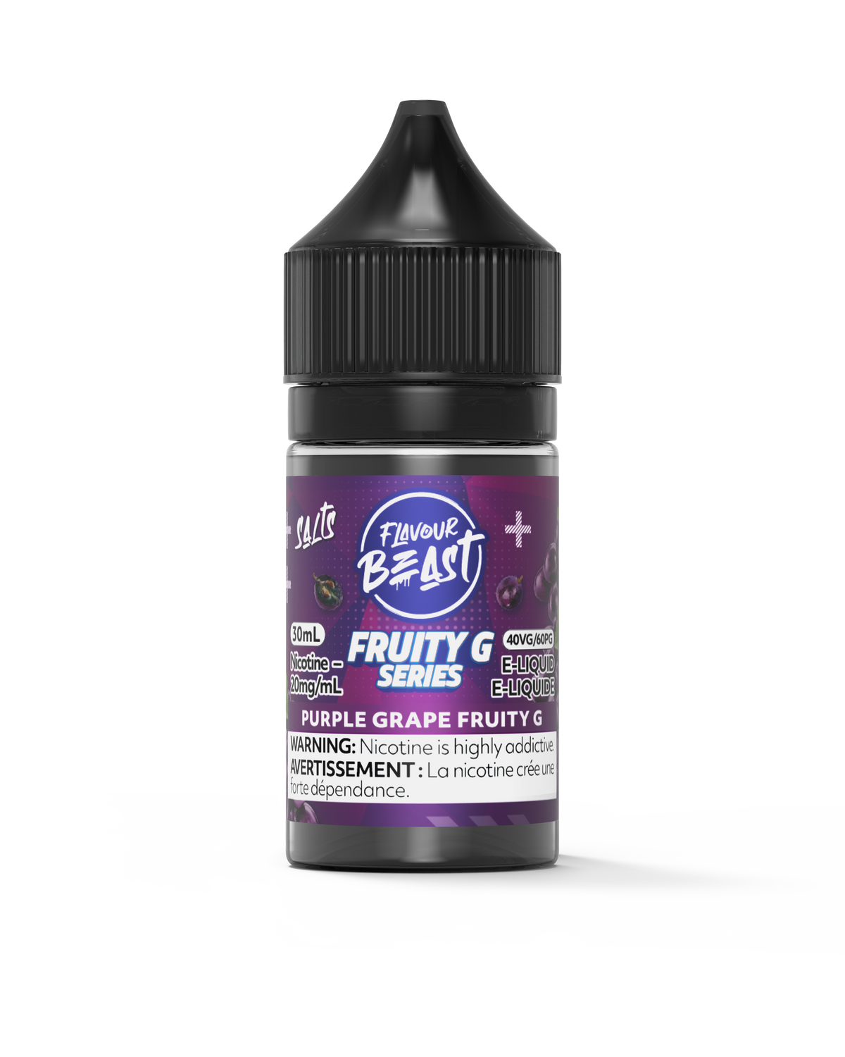 Flavour Beast E-liquid - Purple Grape Fruity G (AB)