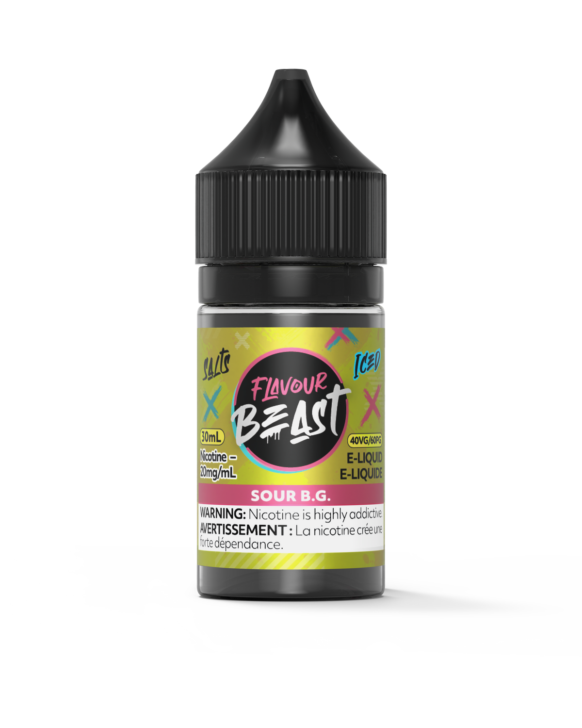 Flavour Beast E-liquid - Sour B.G. Iced (AB)