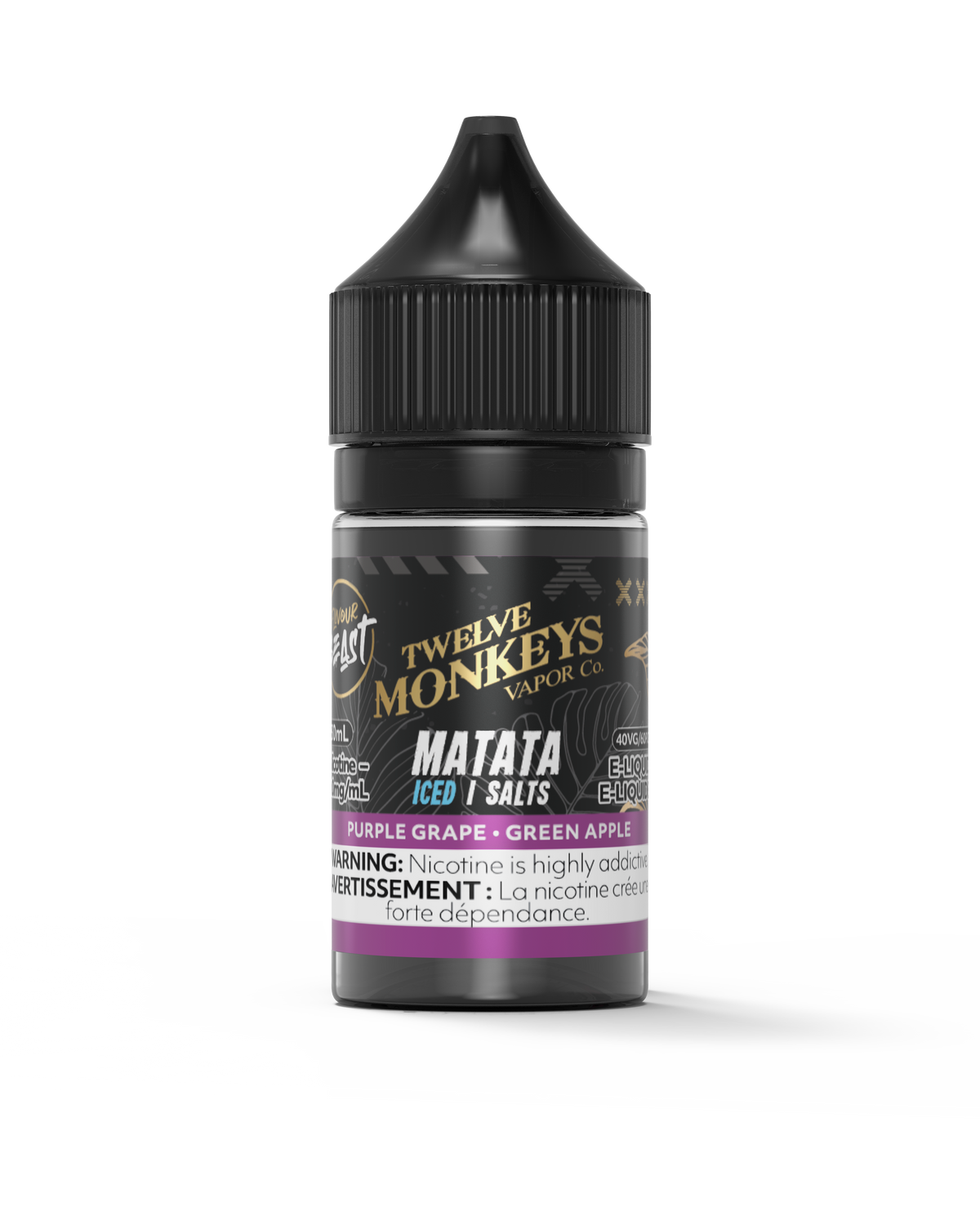 Flavour Beast x 12 Monkey E-Liquid - Matata (Iced)