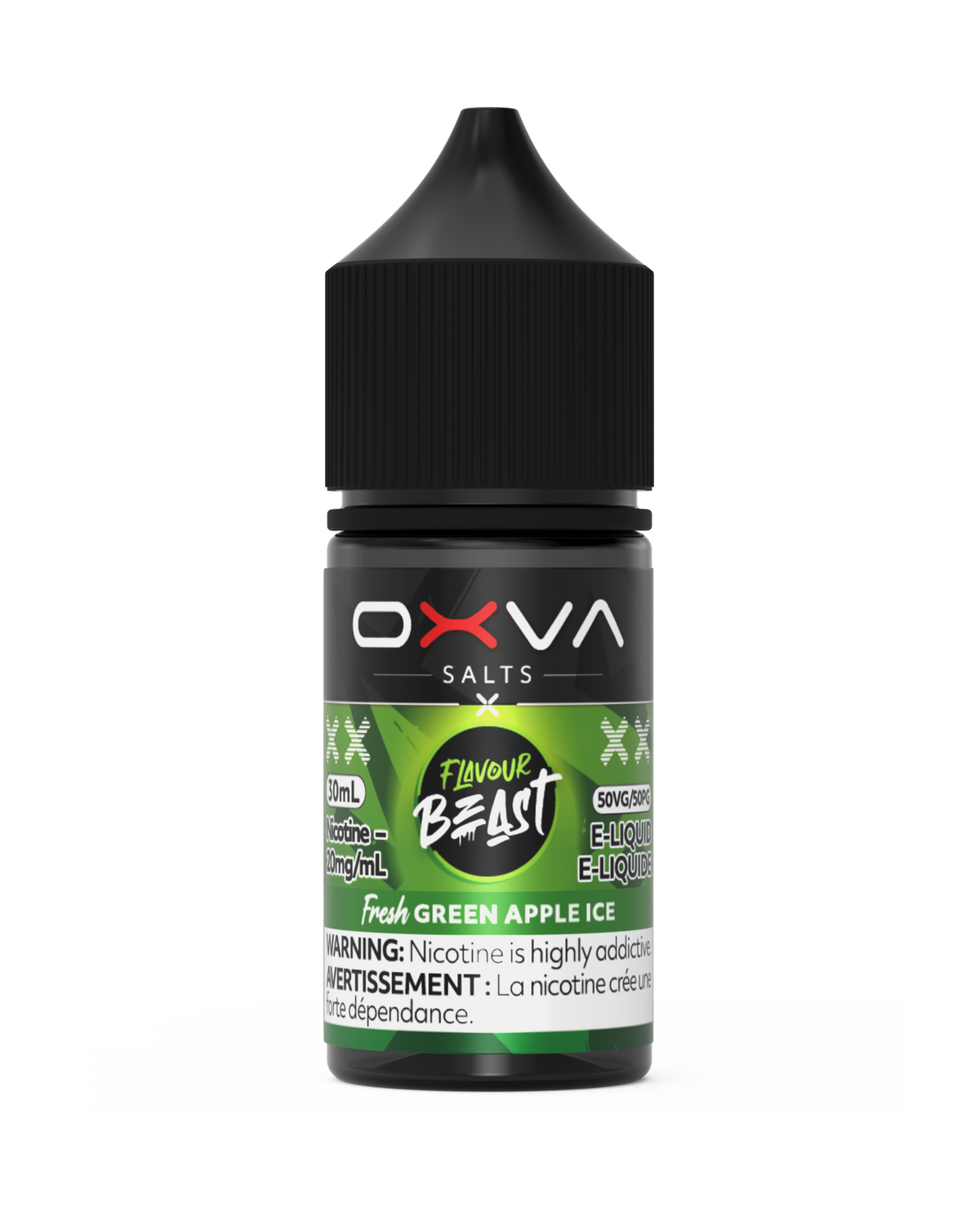 Flavour Beast x OXVA E-liquid - Fresh Green Apple Ice