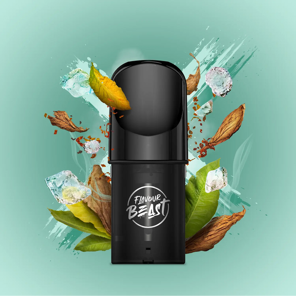 Misty Clear Tobacco - Flavour Beast Vape Pod Pack Misty Clear Tobacco - Flavour Beast Vape Pod Pack