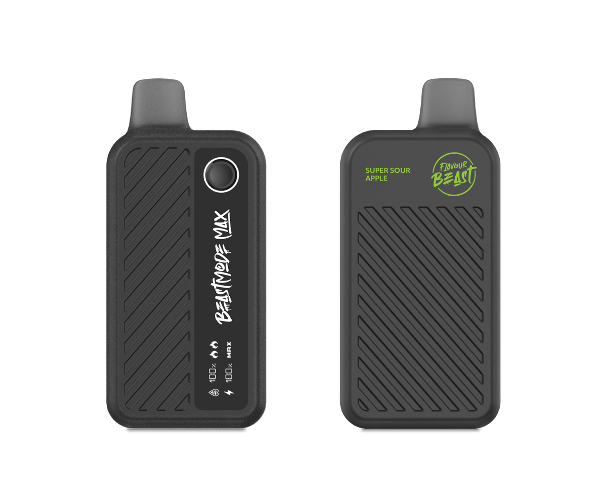 Super Sour Apple Vape - Flavour Beast Beast Mode Max 18K Disposable  