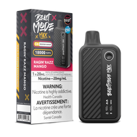 Ragin' Razz Mango Vape - Flavour Beast Beast Mode Max 18K Disposable  