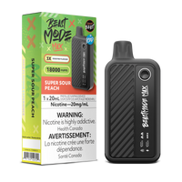 Super Sour Peach Vape - Flavour Beast Beast Mode Max 18K Disposable 