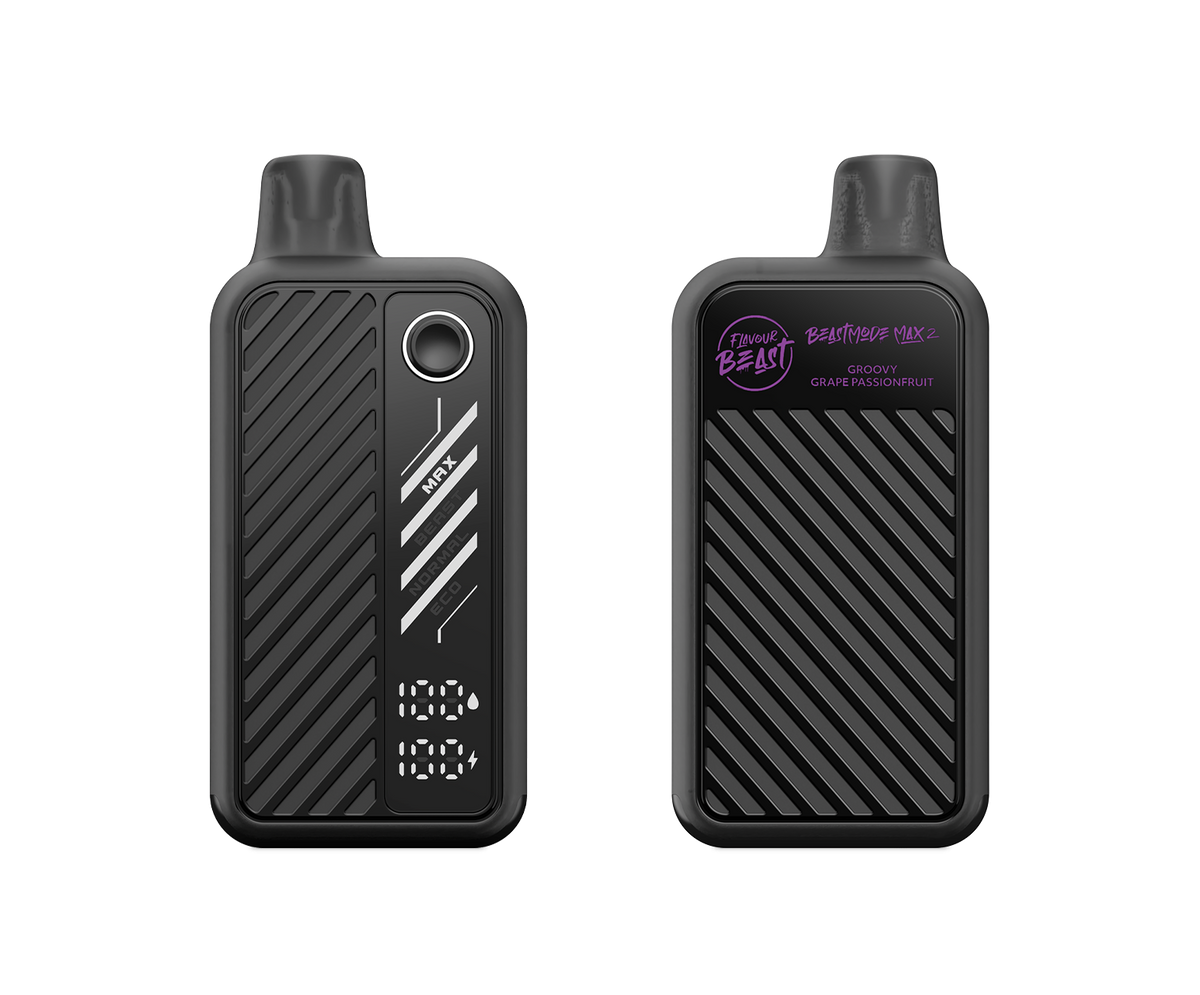 Groovy Grape Passionfruit Vape - Beast Mode Max 2 - 50K Puffs |  Disposable Canada