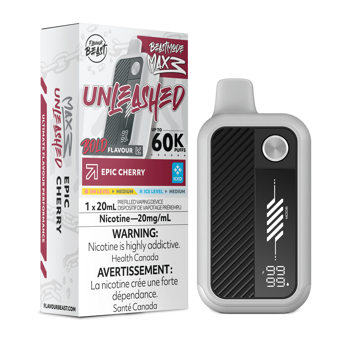 Beast Mode Max 3 - Epic Cherry (Iced) (ON)