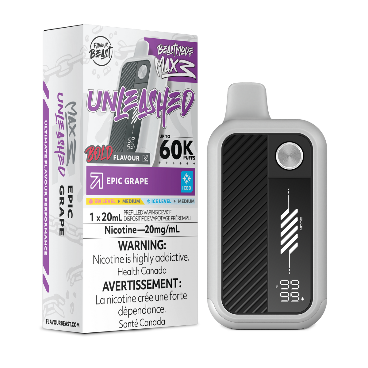 Beast Mode Max 3 - Epic Grape (Iced) (ON)