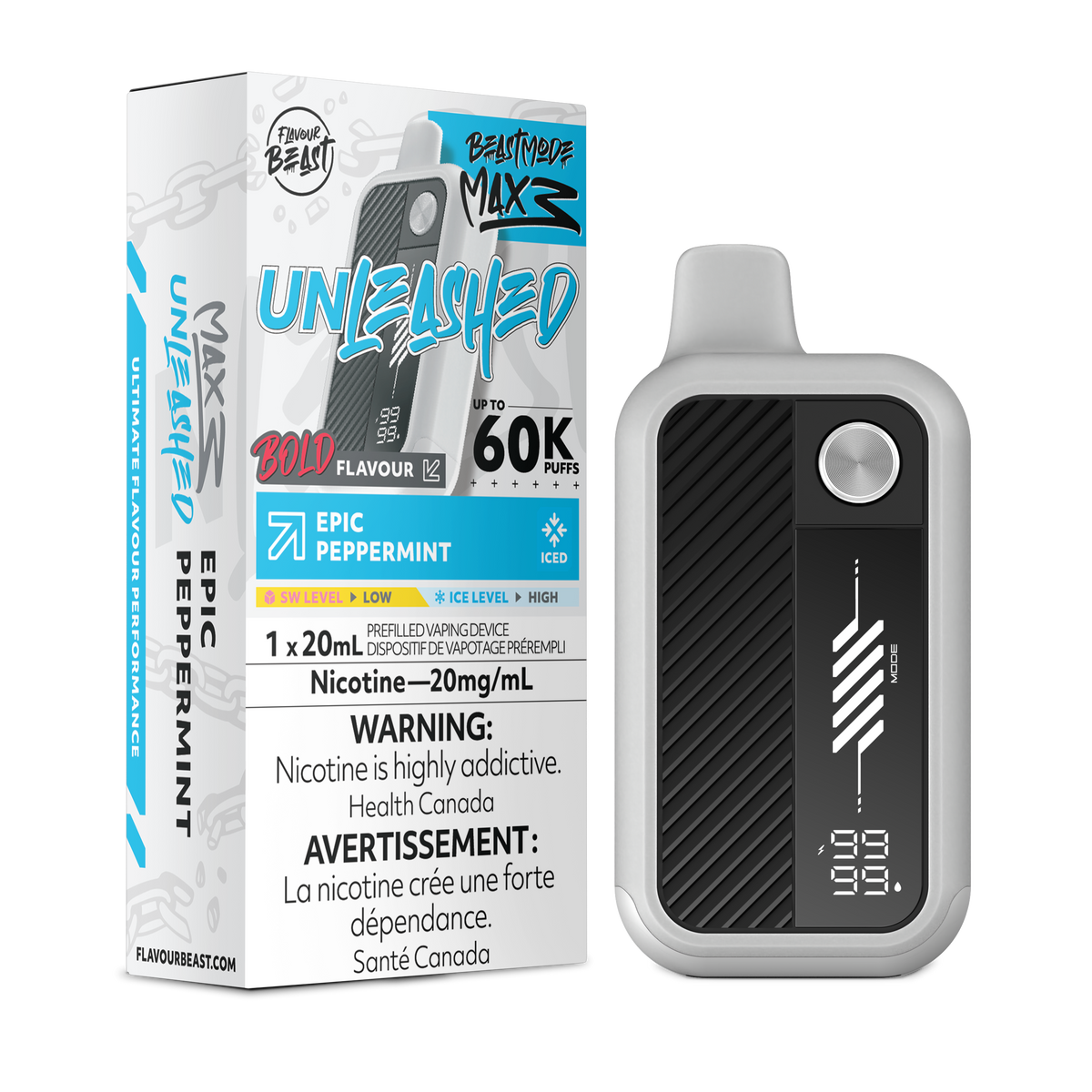 Beast Mode Max 3 - Epic Peppermint (Iced) (ON)