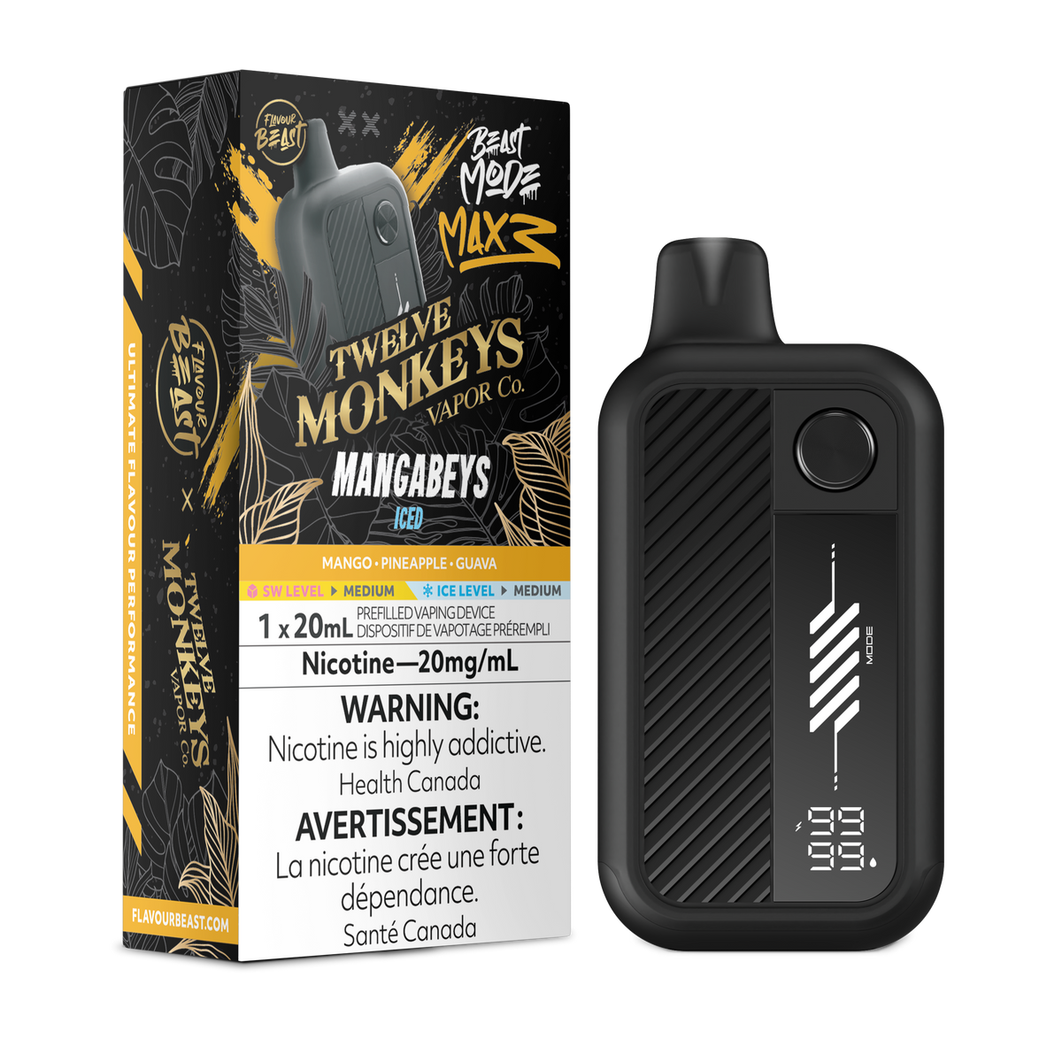 Beast Mode Max 3 - Mangabeys (Iced) (AB)