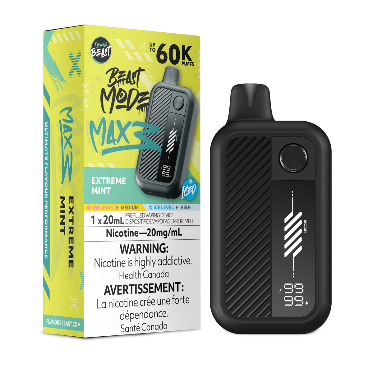 Beast Mode Max 3 - Extreme Mint (Iced) (ON)
