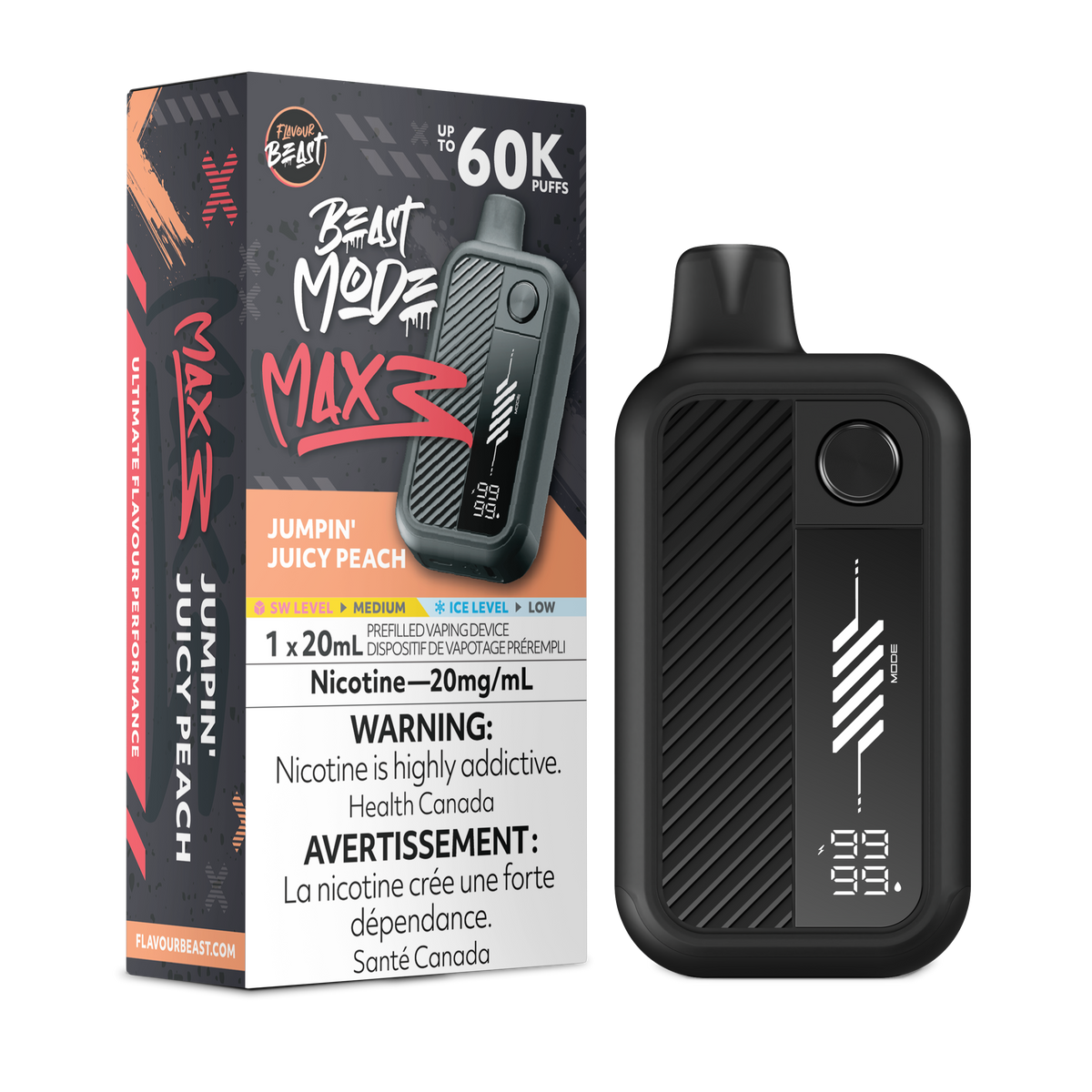 Beast Mode Max 3 - Jumpin' Juicy Peach (ON)
