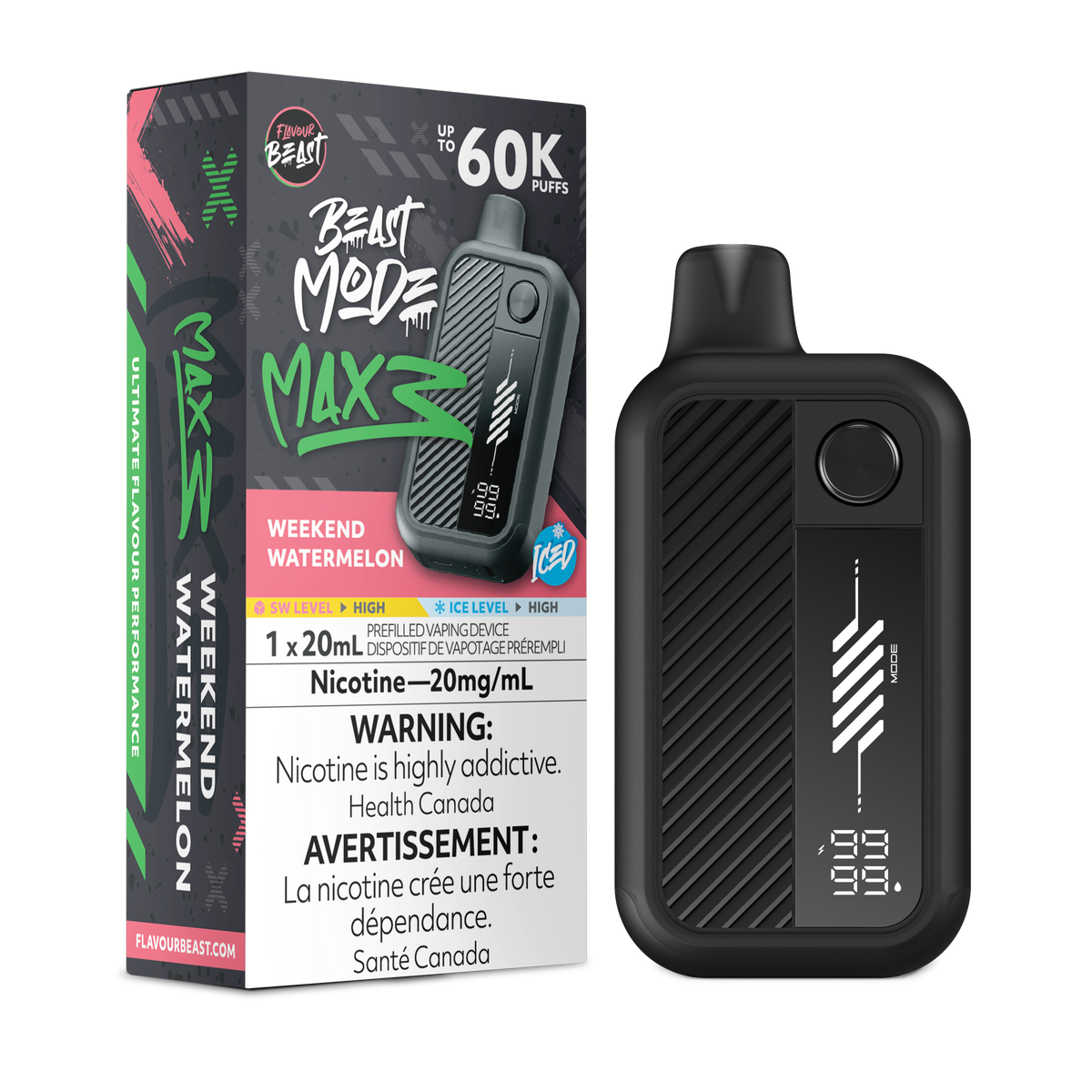 Beast Mode Max 3 - Weekend Watermelon (Iced) (ON)