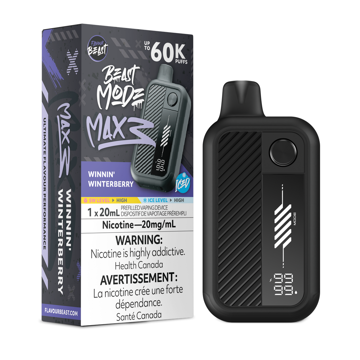 Beast Mode Max 3 - Winnin' Winterberry (Iced) (ON)