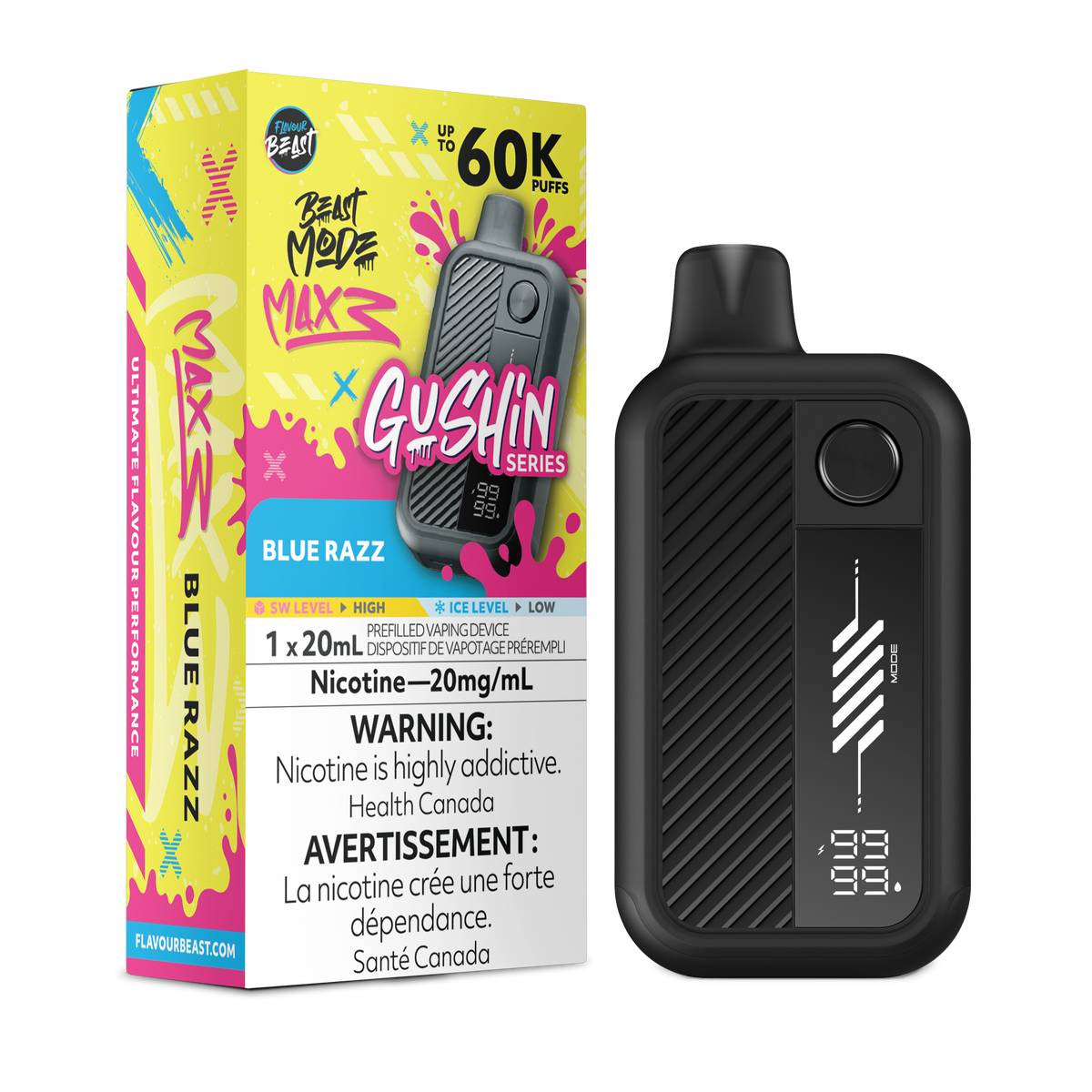 Beast Mode Max 3 - G.S. Blue Razz