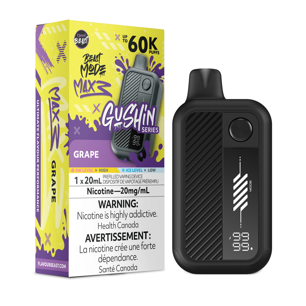 Beast Mode Max 3 - G.S. Grape