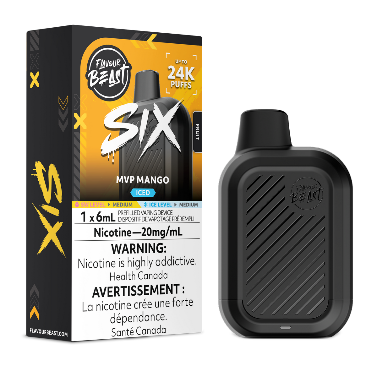 Flavour Beast SIX - MVP Mango (Iced)