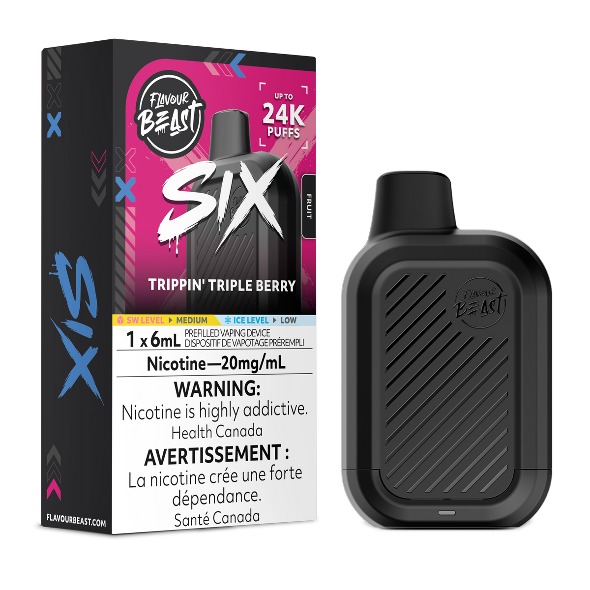 Flavour Beast SIX - Trippin' Triple Berry (AB)