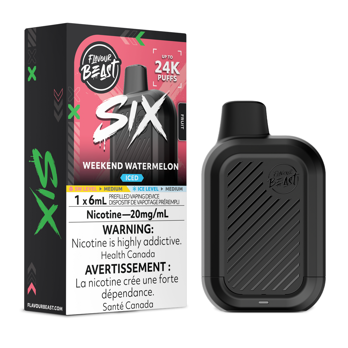 Flavour Beast SIX - Weekend Watermelon (Iced) (ON)