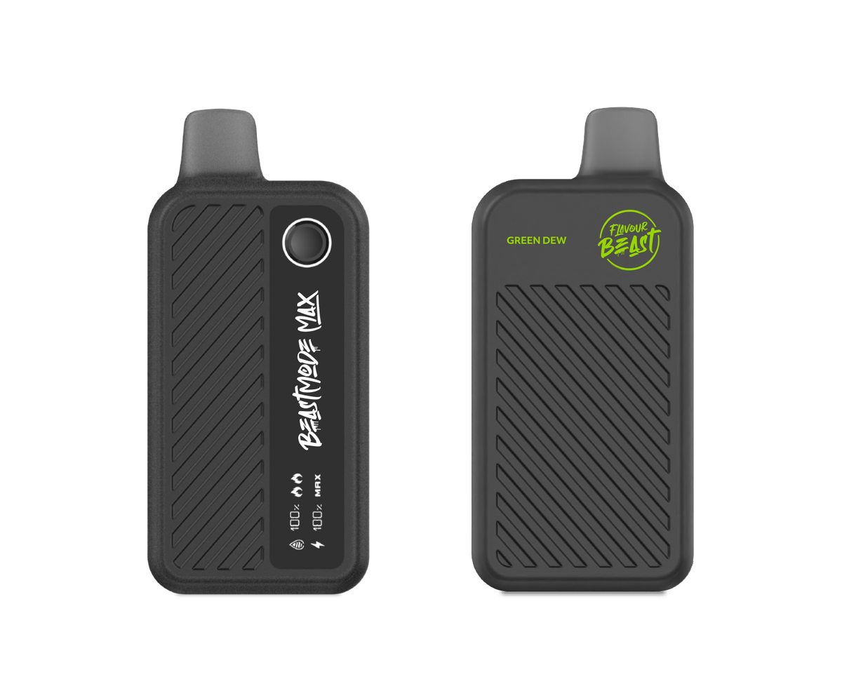 Chuggin' Green Dew Vape - Flavour Beast Beast Mode Max 18K Disposable