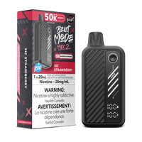 Sic Strawberry (Iced) Vape - Beast Mode Max 2 -  50K Puffs |  Disposable Canada