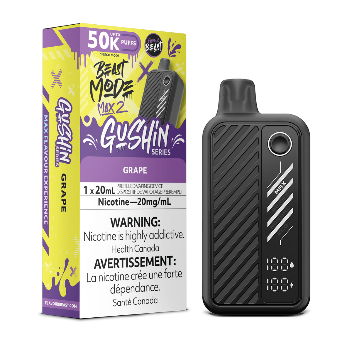 Beast Mode Max 2 - Gushin Grape (AB)
