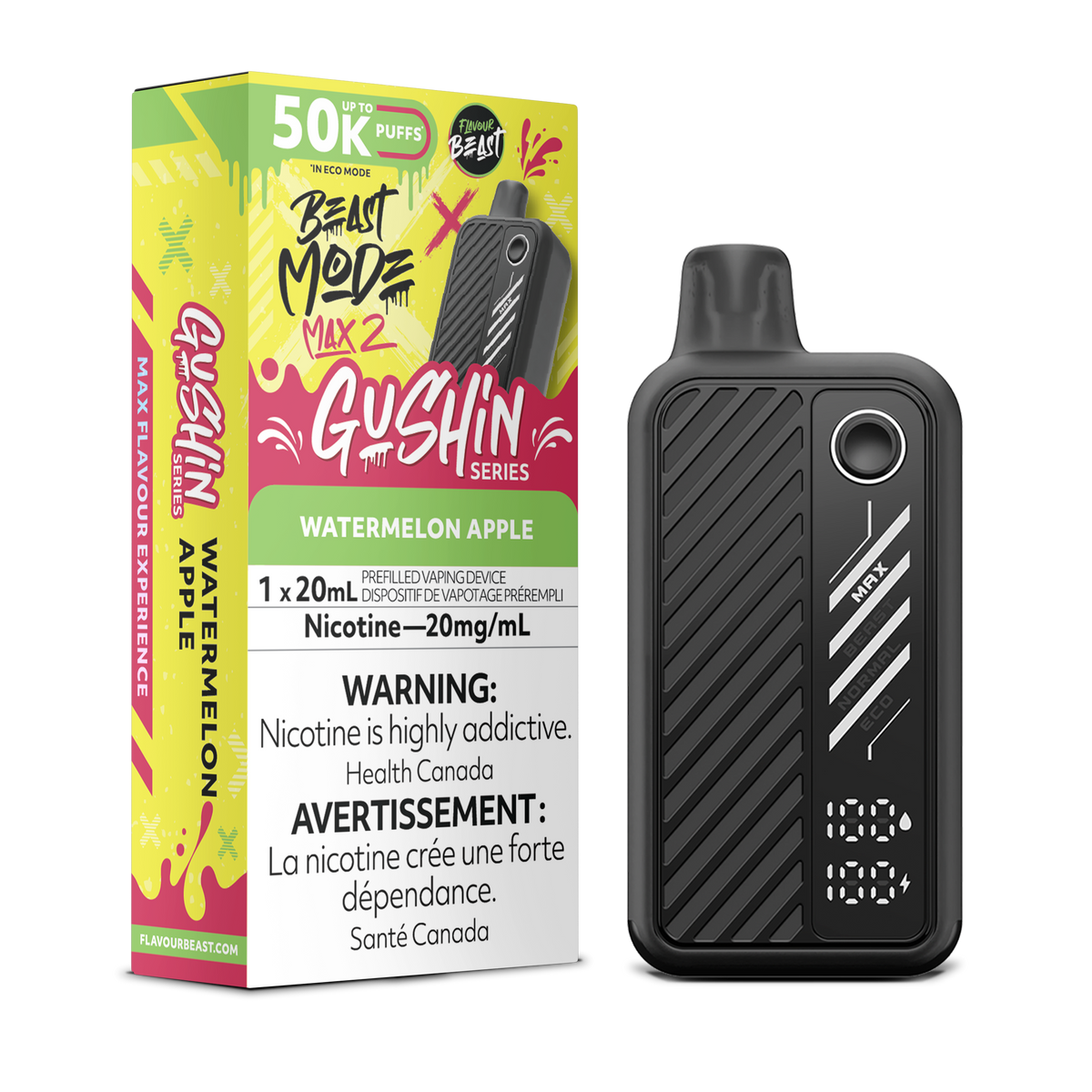 Beast Mode Max 2 - Gushin Watermelon Apple (AB)