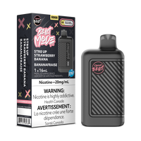 Str8 Up Strawberry Banana Iced Vape - Flavour Beast Beast Mode 8K Disposable
