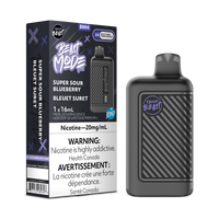 Super Sour Blueberry Iced Vape - Flavour Beast Beast Mode 8K Disposable 