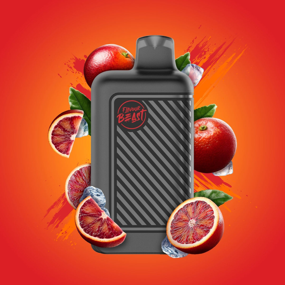 Bangin' Blood Orange Iced Vape - Flavour Beast Beast Mode 8K Disposable