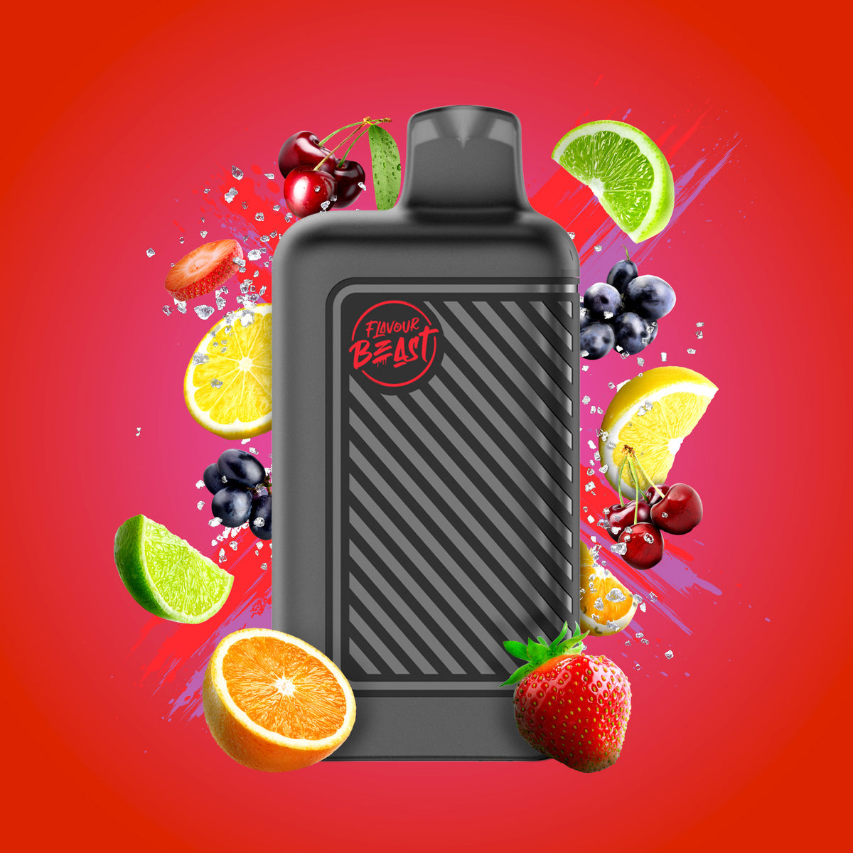Flippin' Fruit Flash Vape - Flavour Beast Beast Mode 8K Disposable