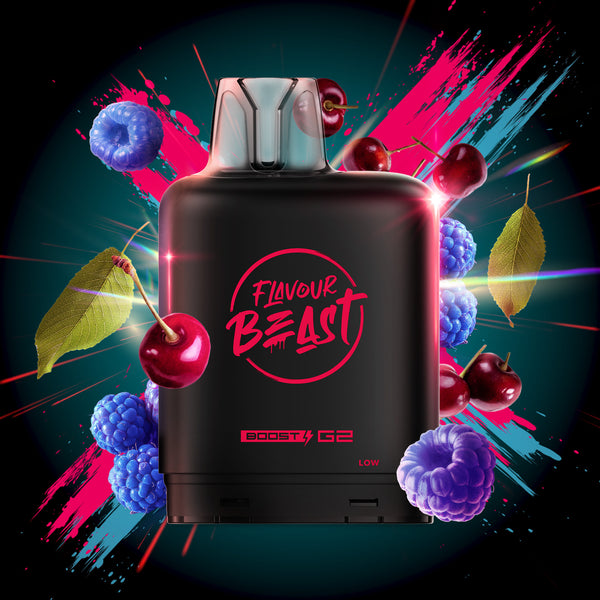 Blue Raspberry Cherry - Level X Boost G2 Pod – Flavour Beast