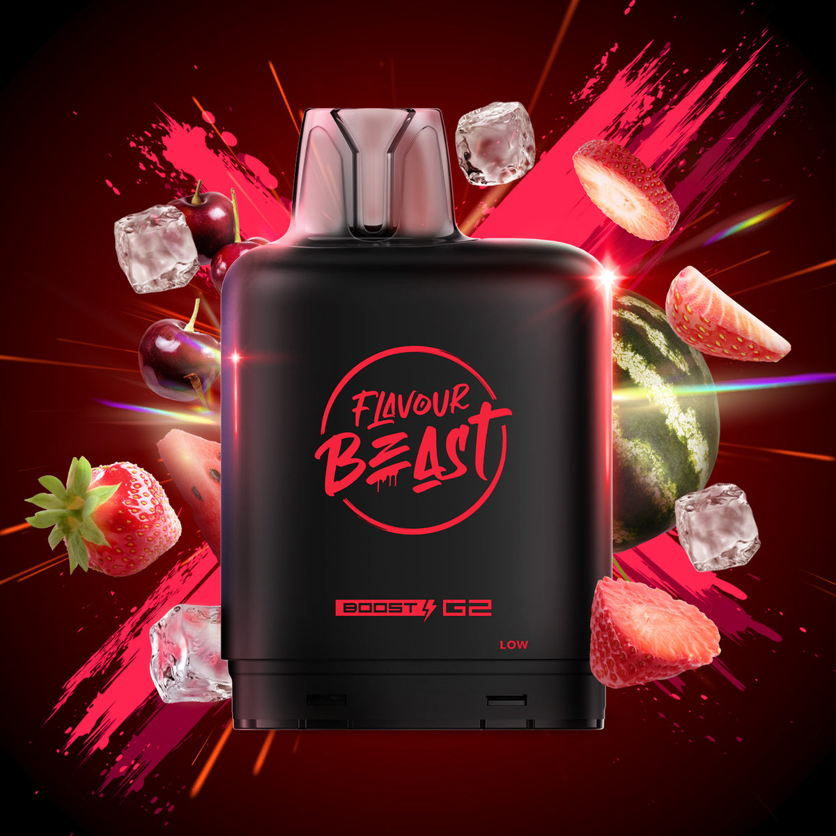 Level X Boost G2 Pod - Strawberry Cherry Watermelon (Iced)