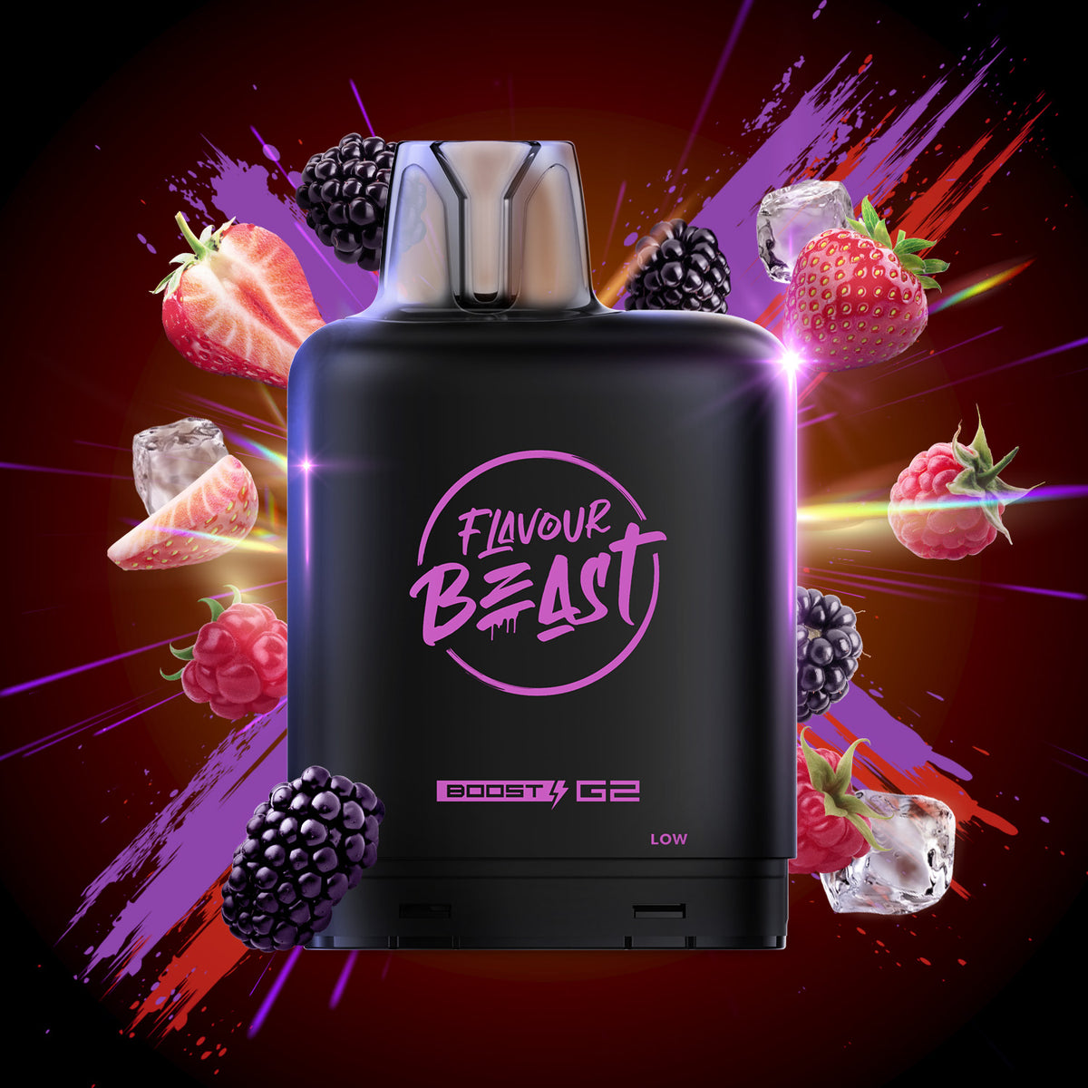 Level X Boost G2 Pod - Tangy Berries (Iced)