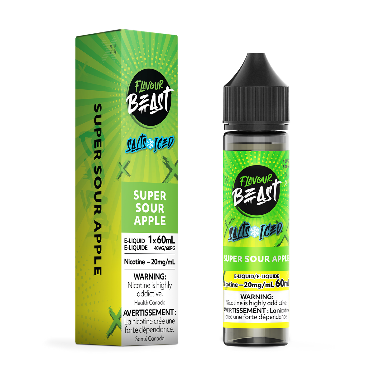 Super Sour Apple - Flavour Beast E-Liquid Super Sour Apple - Flavour Beast E-Liquid