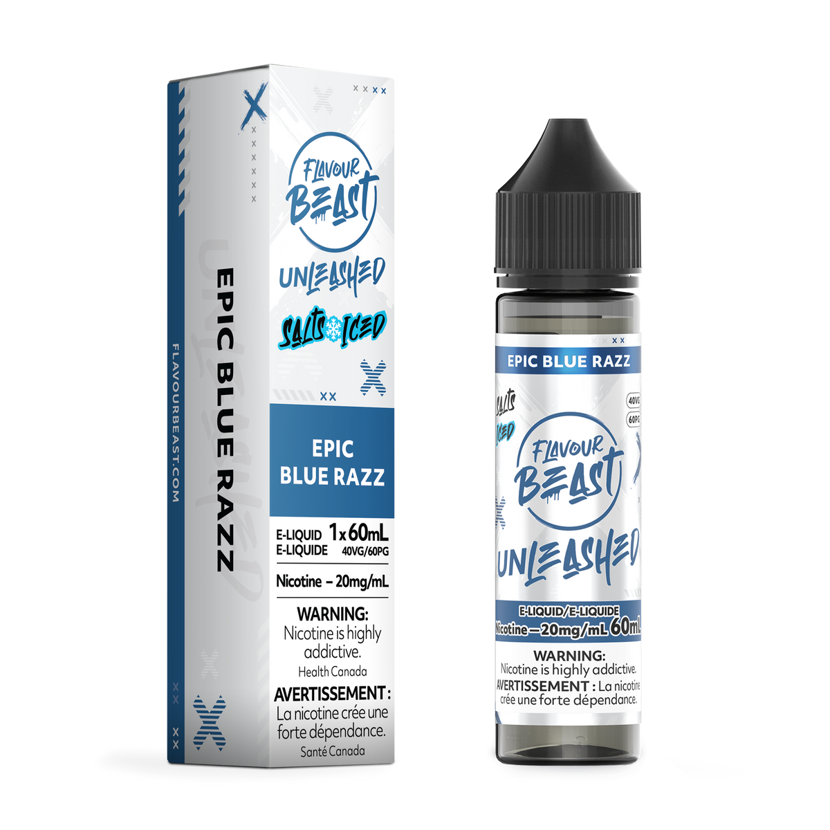 Unleashed E-Liquid - Epic Blue Razz