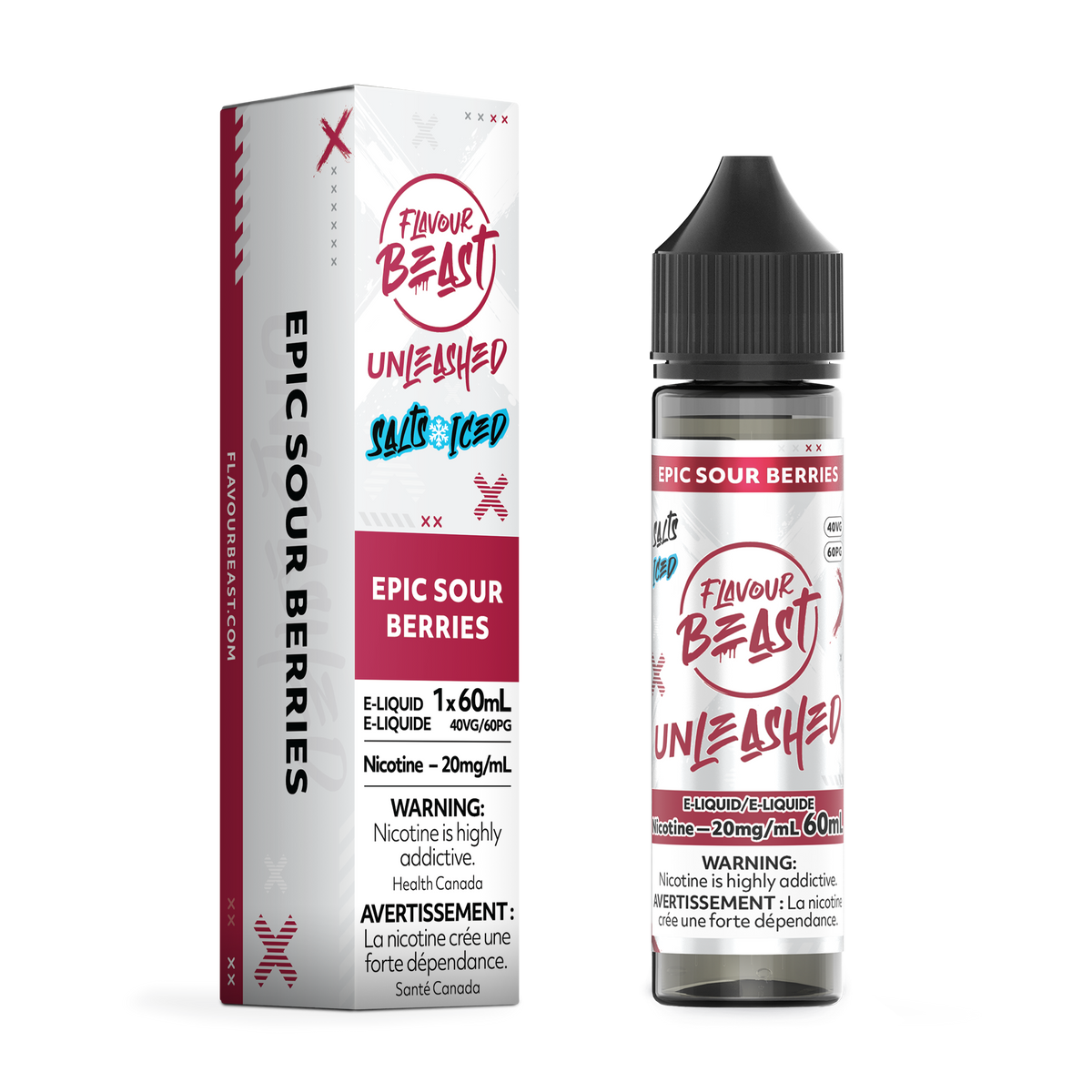 Unleashed E-Liquid - Epic Sour Berries (ON)