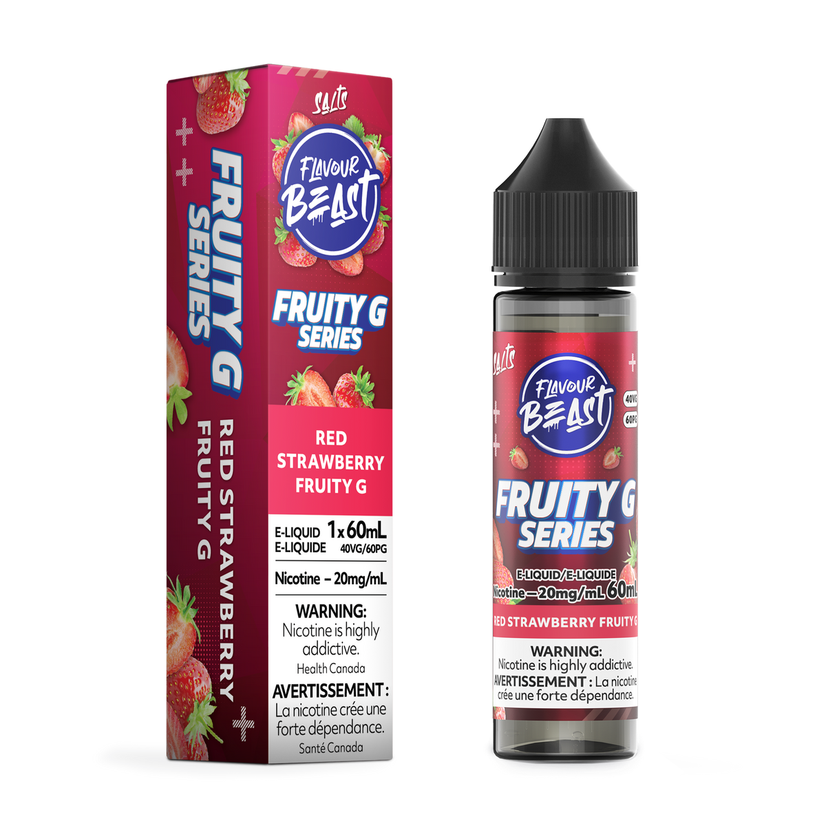 Flavour Beast E-liquid - Red Strawberry Fruity G