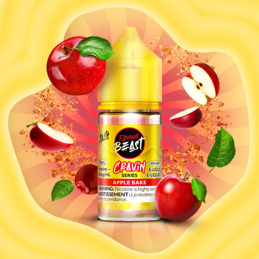 Cravin Apple Bake 30mL  E-Liquid - Flavour Beast 