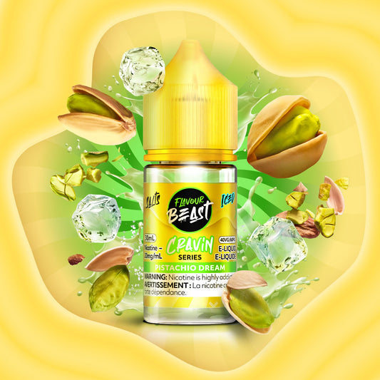 Cravin Pistachio Dream 30mL  E-Liquid - Flavour Beast 