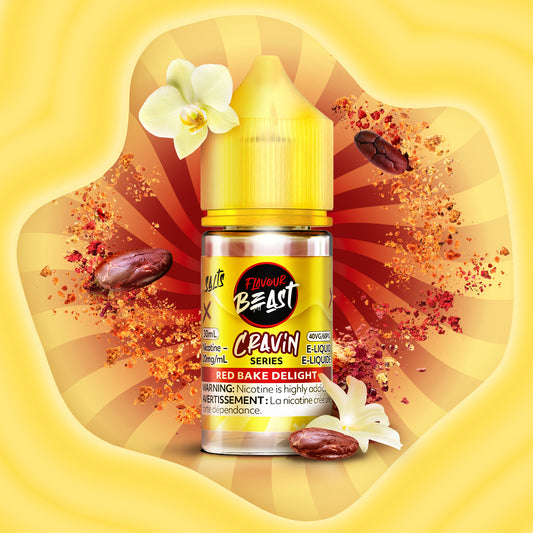 Cravin Red Bake Delight 30mL  E-Liquid - Flavour Beast 