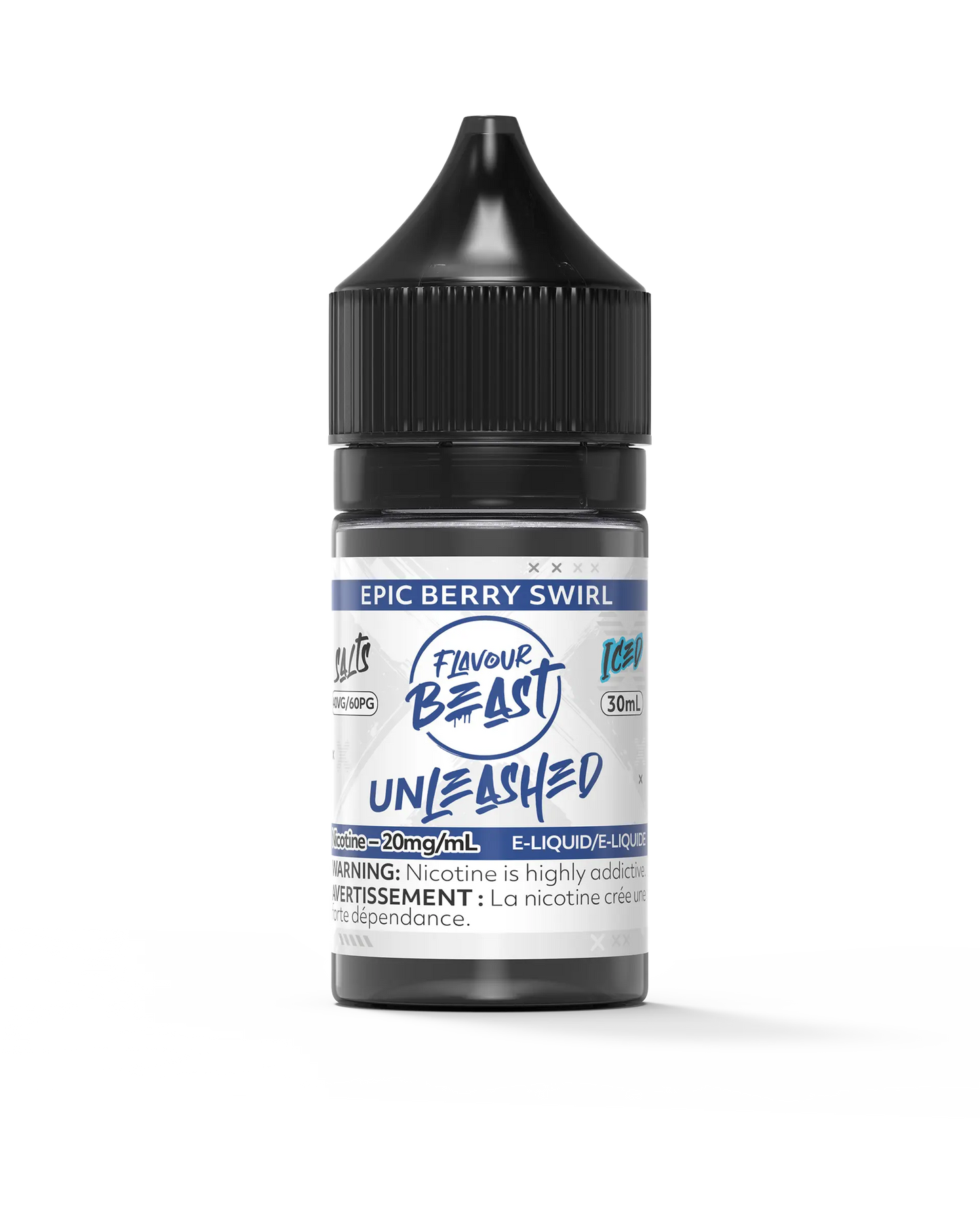 Flavour Beast E-Liquid - Unleashed - Epic Berry Swirl