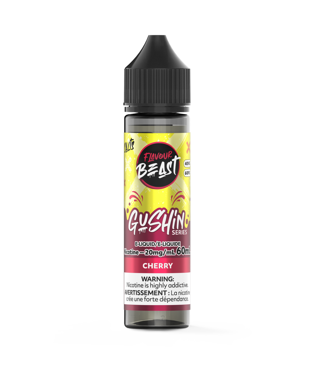 Flavour Beast E-Liquid - GUSHIN Cherry (ON)