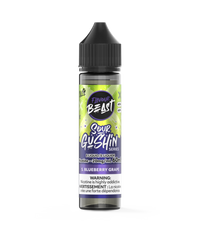 Flavour Beast E-Liquid - SOUR GUSHIN S. Blueberry Grape (ON)