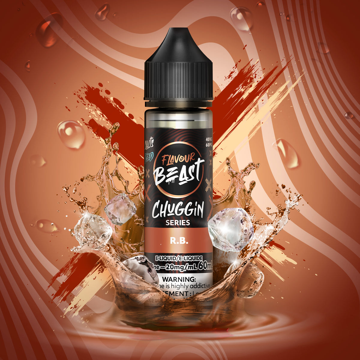 Chuggin E-Liquid - Chuggin R.B. (AB) - 20mg/mL (60mL)