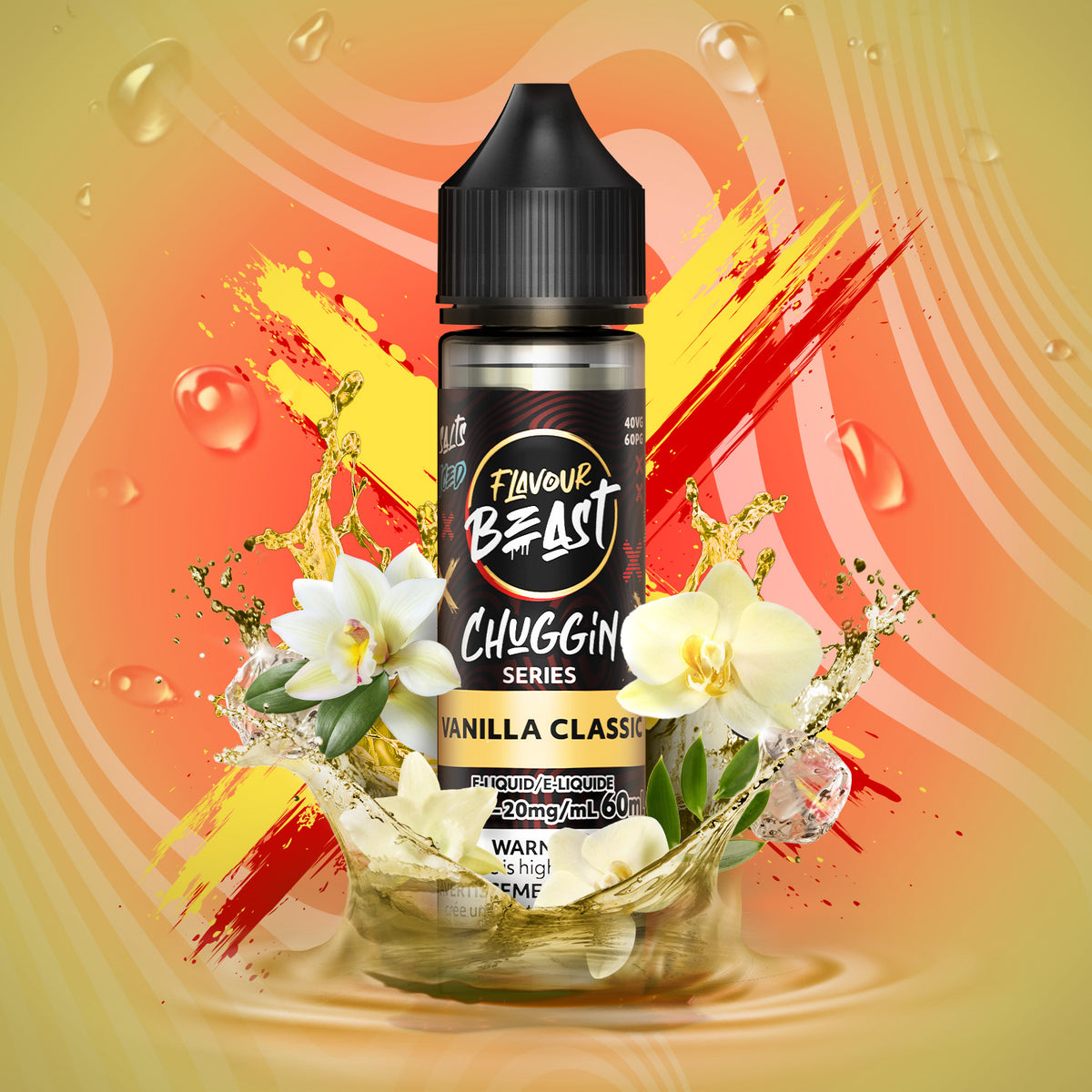 Chuggin E-Liquid - Chuggin Vanilla Classic (ON) - 20mg/mL (60mL)