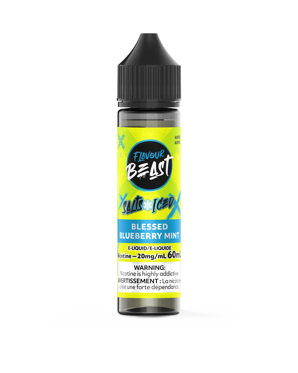 E-Liquid - Blessed Blueberry Mint Iced